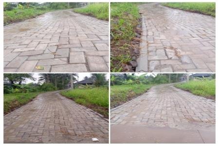 DIDUGA PENGERJAAN PAVING BLOCK DI 