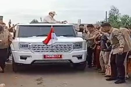 Presiden RI Prabowo Subianto Kunker ke