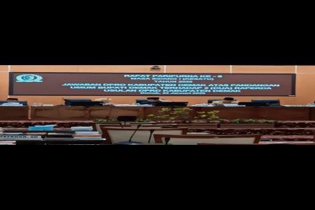 RAPAT PARIPURNA DPRD KE 6 SIDANG P