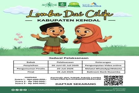 Lomba Dai Cilik LDNU Kendal Siap Digel