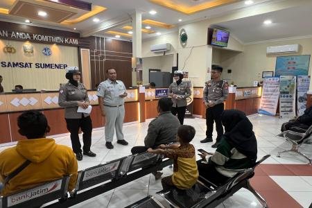 LEWAT SAMSAT, KASAT LANTAS POLRES 