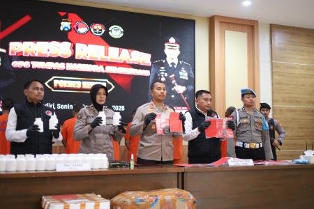 Polres Kediri Berhasil Amankan 16 Ters