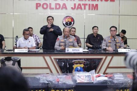 Polda Jatim Ungkap Ratusan Pelaku Aksi