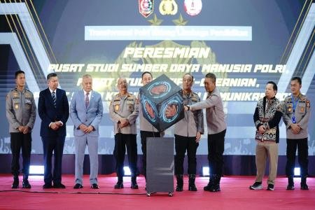 STIK Lemdiklat Polri Resmikan Tiga Pus