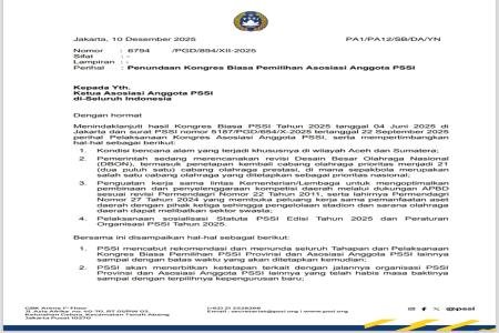 BLUNDER PSSI, MENUNDA KONGRES PEMI