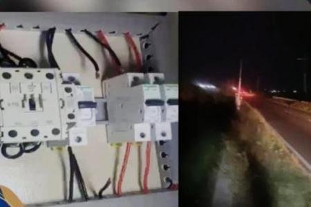 KEHILANGAN TIMER LPJU DI JLS TERUL