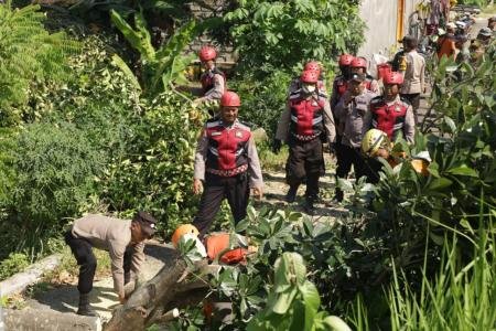 TANGGAP BENCANA, POLRES TUBAN TANG