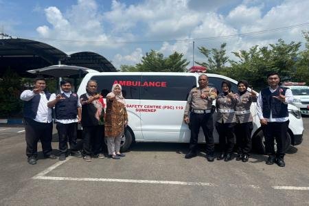 Satlantas Polres Sumenep Gelar Safety 