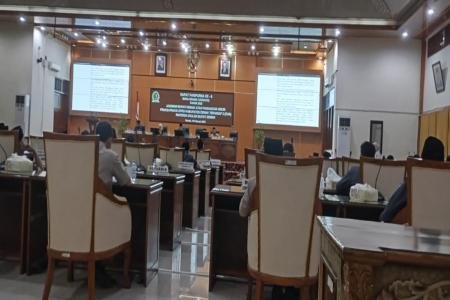 Sidang Paripurna DPRD Demak Atas Dua Raperda Strategis Masa Sidang Kes