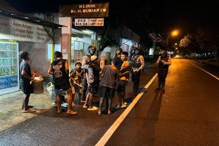 POLRES BONDOWOSO GELAR PATROLI SAH