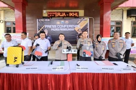 POLRES PROBOLINGGO AMANKAN 3 TERSA