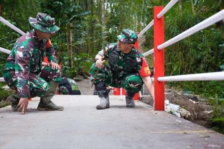 Dansatgas TMMD Ke 127 Pastikan Pembang