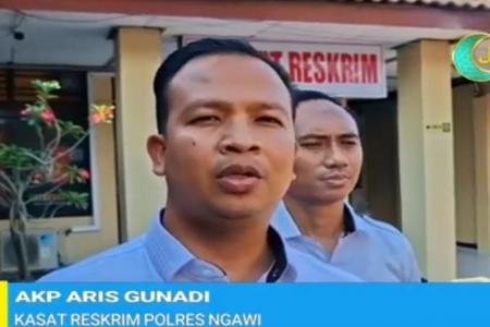 Polres Ngawi Amankan Residivis Curanmor yang Bobol Rumah Juragan Gabah