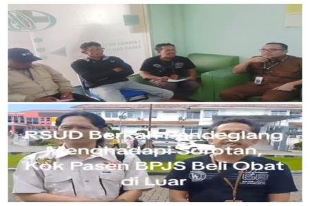 Kelangkaan Obat di RSUD Berkah Pandeglang Disorot GOWB Desak Evaluasi 
