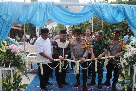 Polres Demak Resmikan Jembatan Merah P