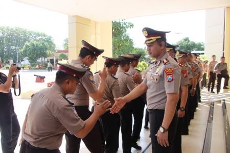 Polres Sumenep Gelar Apel Pagi Jam Pim