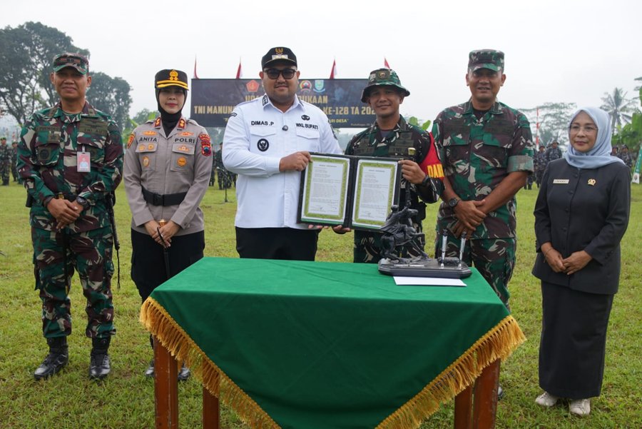 Gong TMMD Reguler ke-128 Ditabuh, Harapan Baru Menggema dari Desa Krangean
