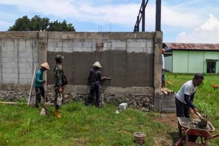 Serma Lasmoko Arahkan Objek Kerja Pembangunan KDKMP di Desa Sempor Lor