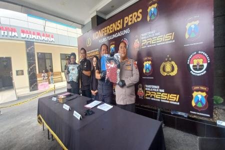 Aksi pencabulan kakek di wilayah Kecamatan Sumbergempol akirnya terkua