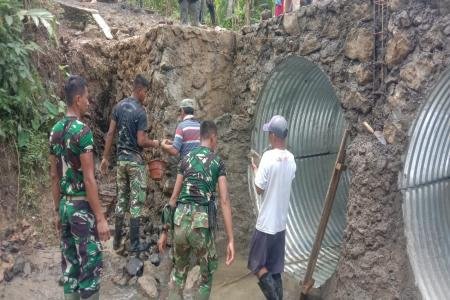 ARMCO TERPASANG, JEMBATAN GARUDA K