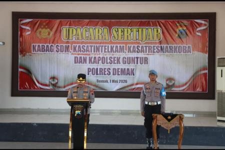 POLRES DEMAK ROTASI SEJUMLAH JABAT