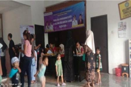 Fasilitasi Perekaman E KTP Desa Sukama