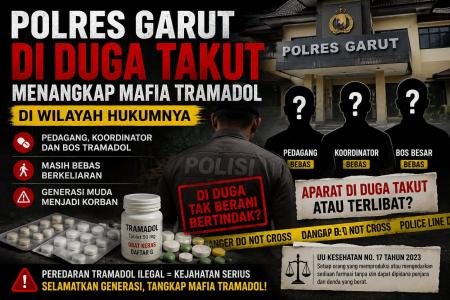 Diduga Terima Setoran Polres Garut Dis