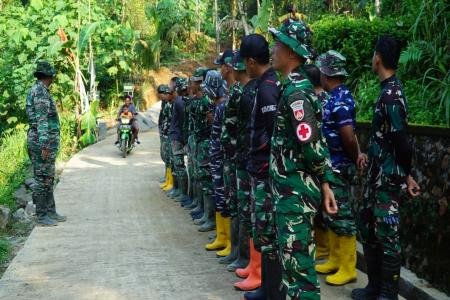 Apel Pagi TMMD Doa Bersama Jadi Pengua