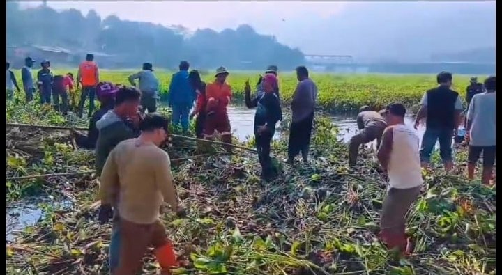 Bupati Bandung Barat Dukung Penuh PLN Indonesia Power Bersihkan Waduk Saguling dari Eceng Gondok