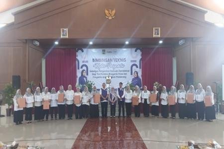 BIMBINGAN TEKNIS PENINGKATAN KAPASITAS KADER POSYANDU SEKECAMATAN PADA