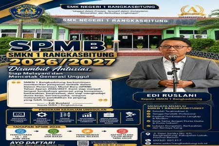 Edi Ruslani SMKN 1 Rangkasbitung Siap Kembangkan Potensi dan Keterampi