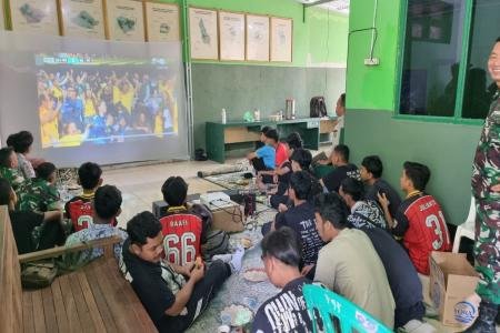 Nobar Kebangsaan Sepak Bola Pi