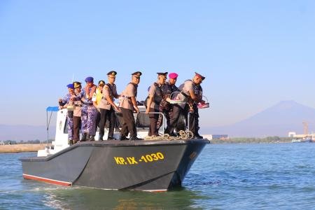 Hormati Pahlawan HUT Bhayangkara Polre