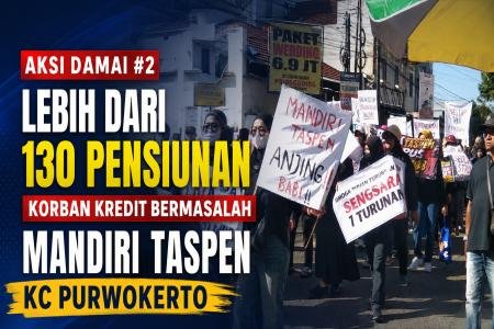 Aksi Damai ke2 di Purwokerto Korban Kr