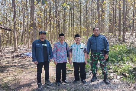 Perhutani KPH Semarang Laksanakan Komunikasi Sosial Pencegahan Kebakar