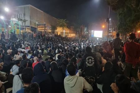 Ribuan Warga Padati Taman Usma