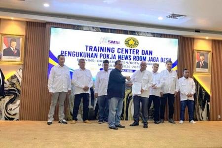 Resmi Ditetapkan Pengurus Pusat SMSI Angkat Pengurus Pokja Newsroom Ja