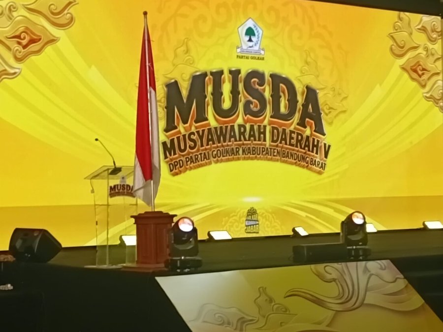Edi Rusyandi Terpilih Secara Aklamasi Pimpin Golkar Bandung Barat