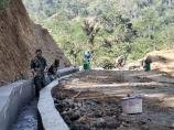  Talud TMMD Sengkuyung Tahap III Kodim Purbalingga Masuki Finishing, TNI dan Warga Kompak Gotong Roy