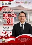 Plt Kepala Bapenda Lebak Sampaikan Ucapan HUT ke-81 RI