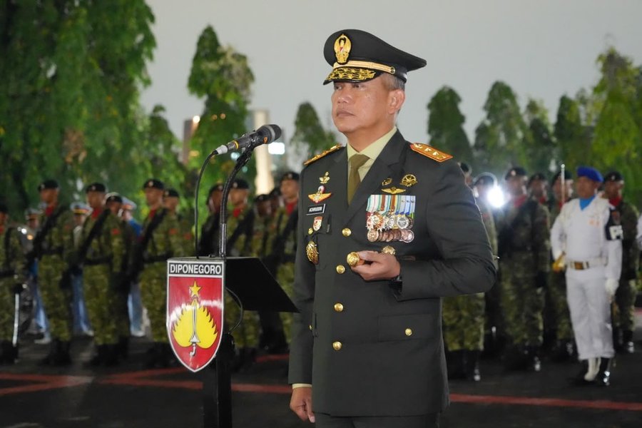 Pangdam IV-Diponegoro Pimpin AKRS HUT ke-81 Kemerdekaan RI Tingkat Provinsi Jateng