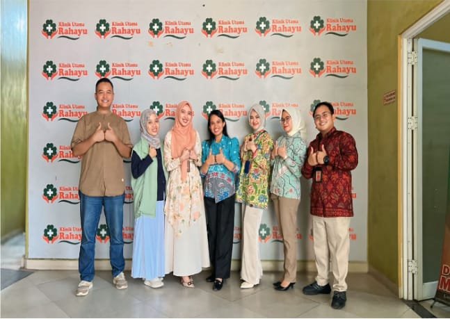 Klinik Utama Rawat Inap Rahayu Dikunjungi Kepala BPJS Kesehatan Cabang Metro dalam Program SiBLing