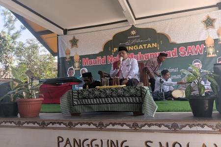 Maulid Nabi 1448 H di Masjid Agung Lintang Astha Teladani Rasulullah d