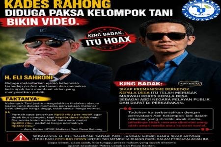 Kades Rahong Diduga Paksa Kelompok Tan