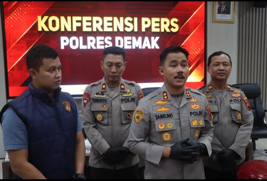 Polres Demak Ungkap Kasus Jasad Terbakar di Pos Ronda