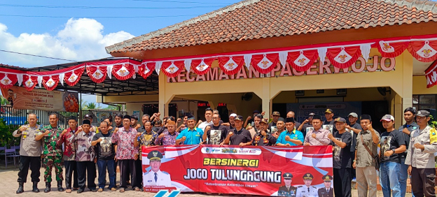 JOGO TULUNG AGUNG PLT BUPATI TEKANKAN INTEGRITAS PEJABAT SERTA SOLUSI PEMBANGUNGUNAN DI PAGERWOJO