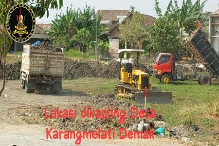 SAWAH DI KARANGMLATI DEMAK DIURUG JADI