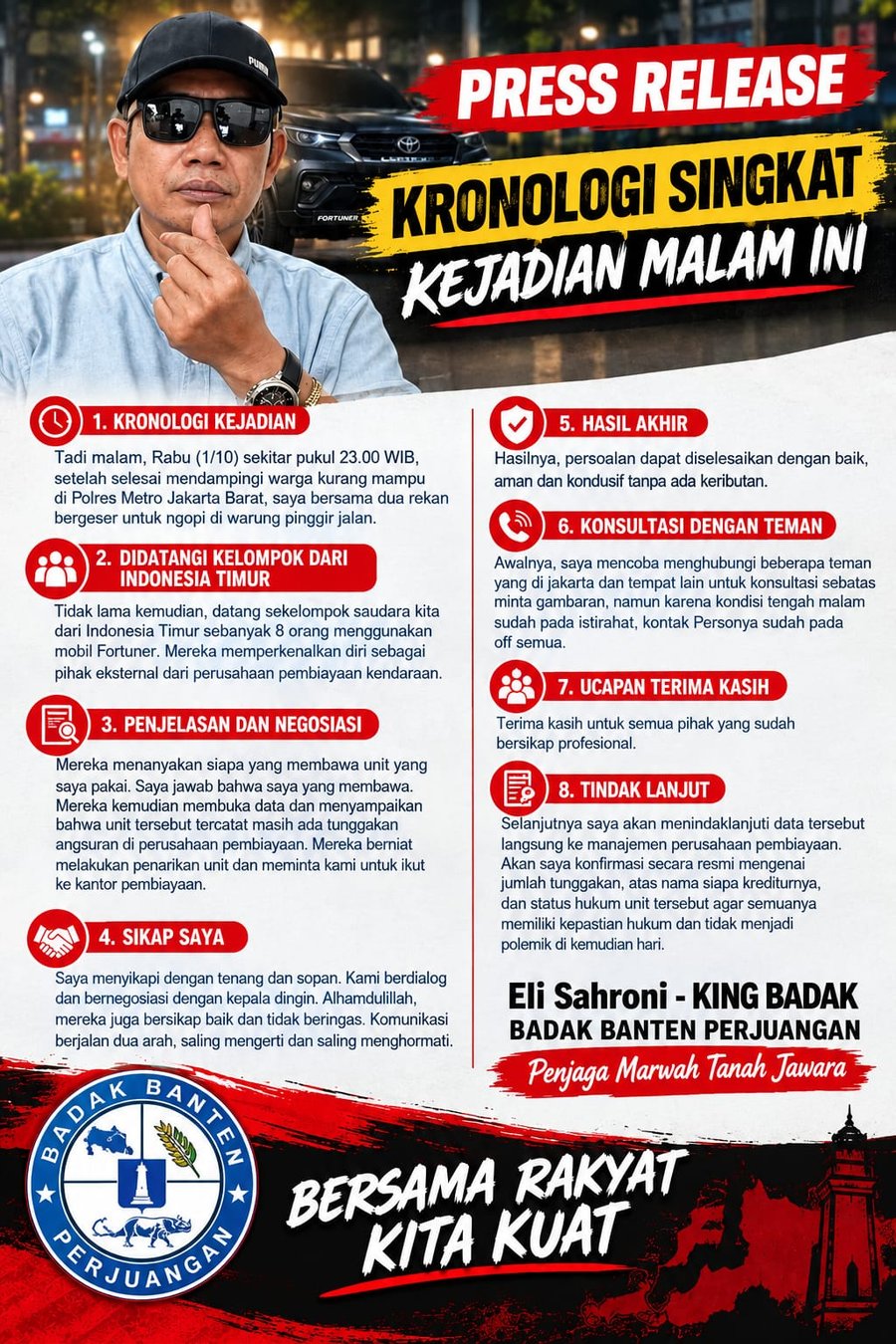 Eksternal Tak Jadi Tarik Unit, Negosiasi Dua Arah Yang Baik