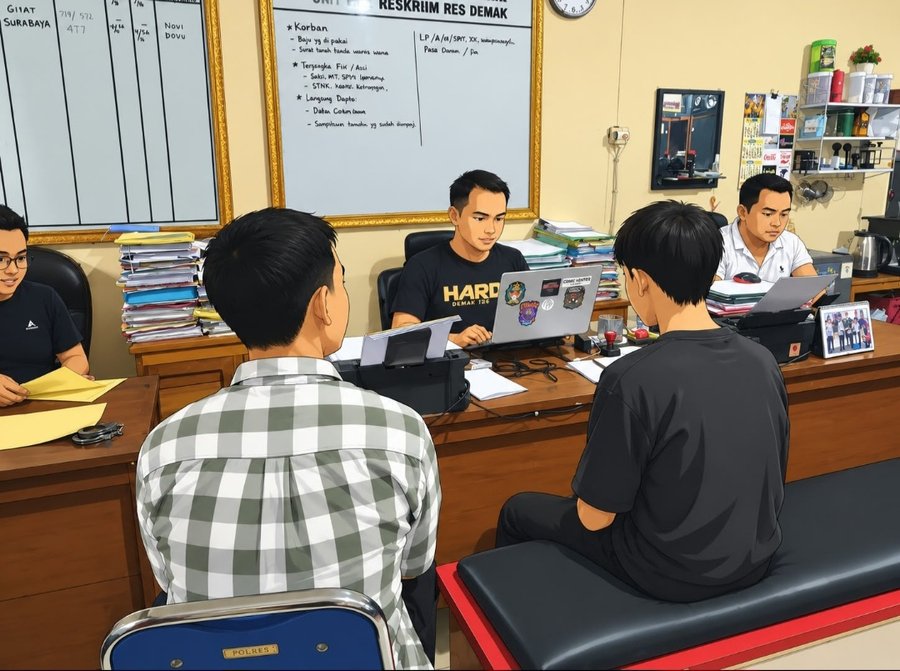 Sakit Hati Berujung Maut, Polisi Ungkap Kasus Pengeroyokan di Pantura Demak