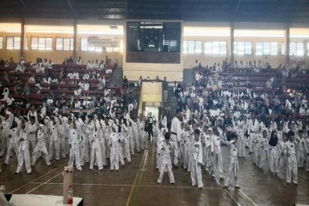 Diikuti 717 Peserta UKT Taekwondo Kend